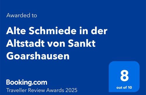 Sankt Goarshausen House | Alte Schmiede in der Altstadt von Sankt Goarshausen
