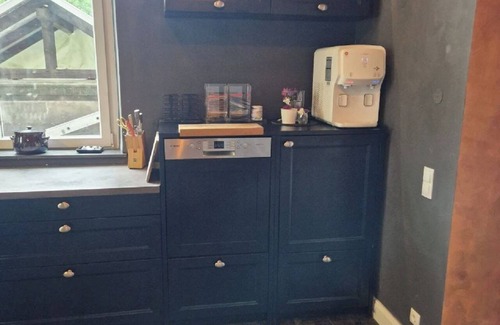 Verbandsgemeinde Pellenz Apartment | Alter Bahnhof Kruft with whirlpool, sauna & garden - prices may vary!