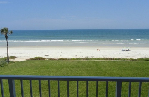 New Smyrna Beach Condo | Amazing Direct Oceanfront Views. Smyrna Beach Club. No Drive Beach steps away.