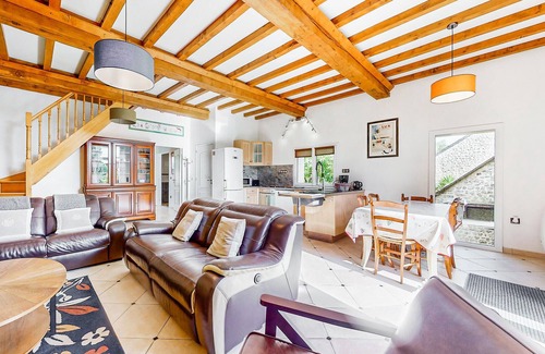 Saonnet House | Amazing home in Rubercy with sauna