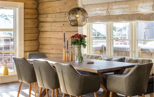 Sjusjoen House | Amazing Home In Sjusjøen With Sauna