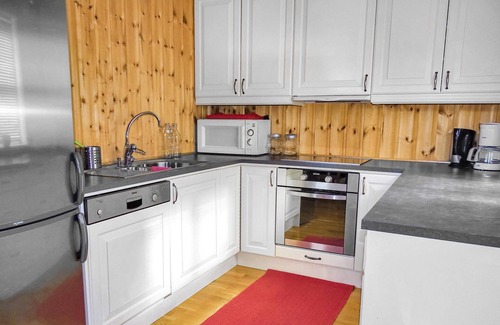 Bjerkreim House | Amazing home in Vikeså with lake view