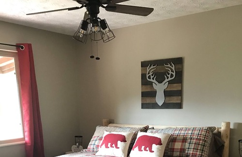 Cosby Cabin | Amazing Mountain Views! Game Room, Hot Tub and Vineyard - Pet Friendly!