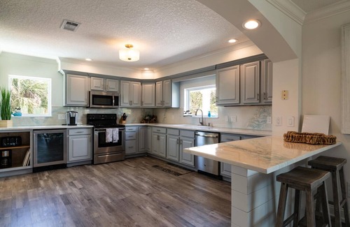 St. Augustine Beach House | Amazing Ocean Views with private pool and hot tub.20 steps to the sand!