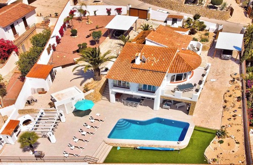 Paichi Villa | Amazing views, private pool, sleeping up to 5 guests in Moraira.