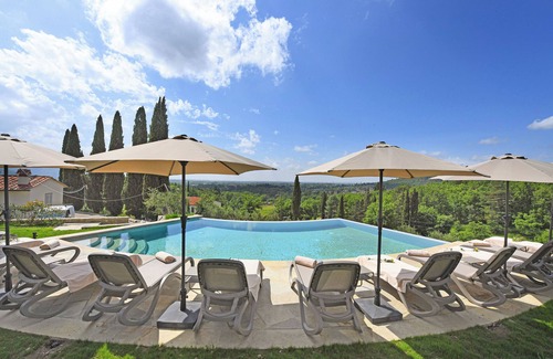 Ponte Buriano Villa | Amazing Villa Chimera Green 10 Pool&Gym, Arezzo, Italy