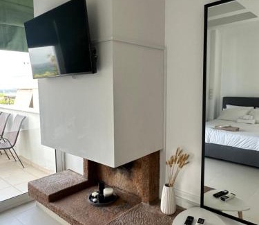Paralias Apartment | Ambrosia by Dia sea view apartment