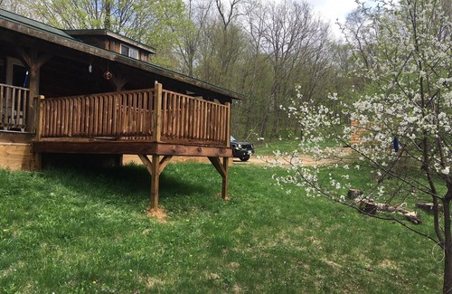 Soldiers Grove Cabin | Amish cabin on 40 acres of woods and meadow