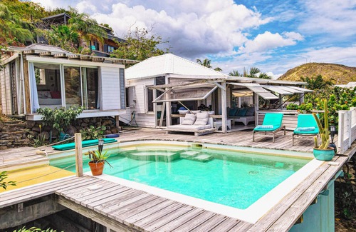 Cul de Sac Villa | Ancre Bleue, charming villa with a stunning view of Pinel Island