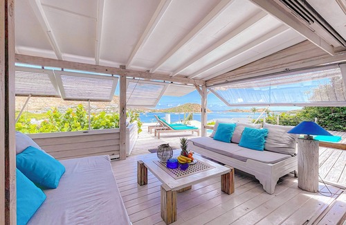 Cul de Sac Villa | Ancre Bleue, charming villa with a stunning view of Pinel Island