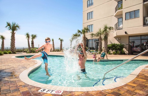 Myrtle Beach Resort | Angle Ocean View 2 Bedroom at Family Resort + Official On-Site Rental Privileges