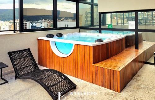 Regiao Urbana Homogenea X Apartment | Apê 75 Central, Jacuzzi, Academia, A/C, Vista Top