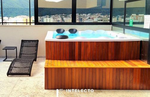 Regiao Urbana Homogenea X Apartment | Apê 75 Central, Jacuzzi, Academia, A/C, Vista Top