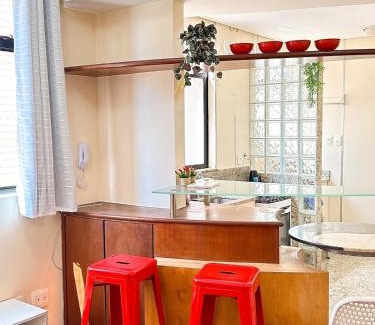 Mangabeiras Apartment | Apê Letícia I Ar condicionado, wifi e garagem na Zona Sul de BH