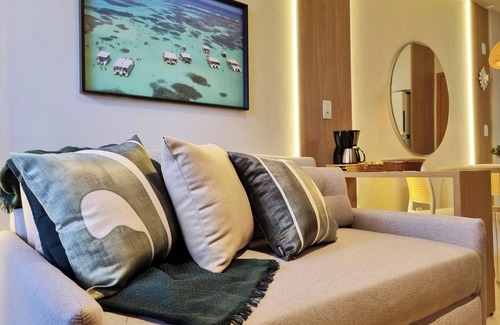 Ponta Verde Apartment | Apê na Pajuçara, AR na Sala, Fitness, Piscina & Kids