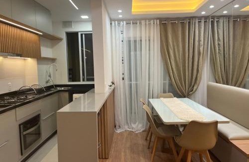 Barra Velha Apartment | Apê pé na areia com vista mar e próximo ao Beto Carrero - Condomínio Vila Açoriana