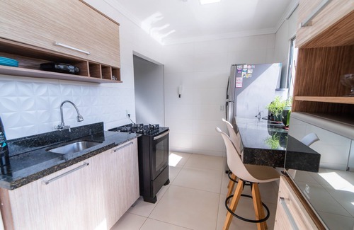 Setor Comercial Sul Apartment | AP 85m2, 2Qts W/Suite, Full Kitchen, Wi-fi 500MB, Garage, Service Area