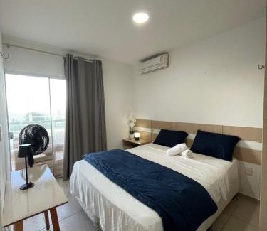 Aracati Apartment | Apart Canoa Quebrada vista mar- condominio fechado