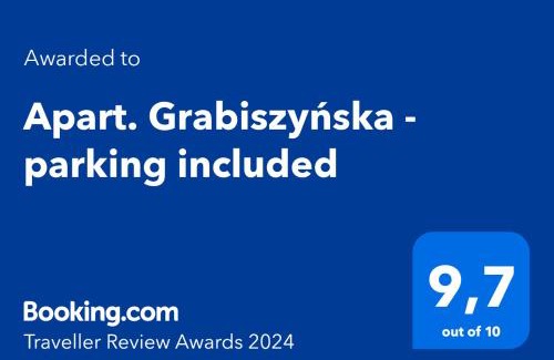 Fabryczna Apartment | Apart. Grabiszyńska - parking included