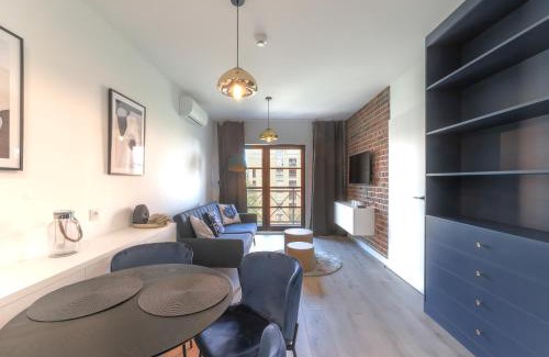 Old Town Apartment | Apartament Centrum Gdańsk blisko Starego Miasta z widokiem na rzekę