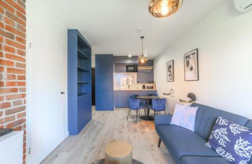 Old Town Apartment | Apartament Centrum Gdańsk blisko Starego Miasta z widokiem na rzekę