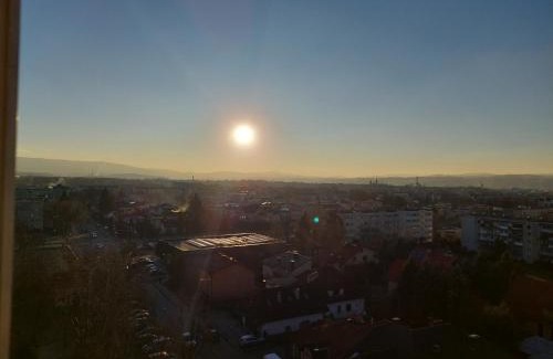 Nowy Sacz Apartment | Apartament na 9 piętrze z pięknym widokiem