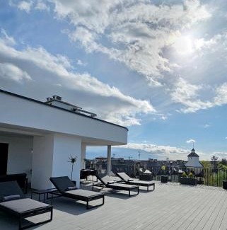 Miedzyzdroje Apartment | Apartament Wakacyjny Baltic Waves Resort - taras 180 m2