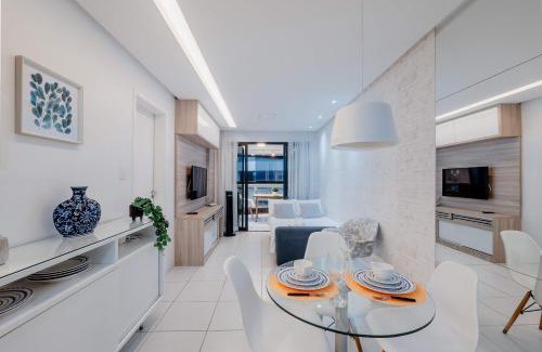 Caminho das Arvores Apartment | Apartamento ao lado do Shopping Salvador, piscina, academia, garagem