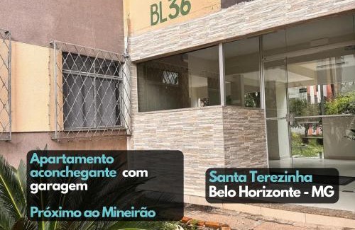 Santa Terezinha Apartment | Apartamento com garagem ao lado do Mineirão