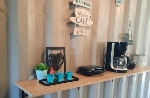 Canoas Apartment | Apartamento Container com pátio, vaga para carro e Split