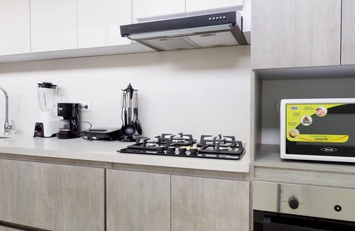 Calle 100 Apartment | Apartamento Iluminado y Cómodo con Vista de la Ciudad