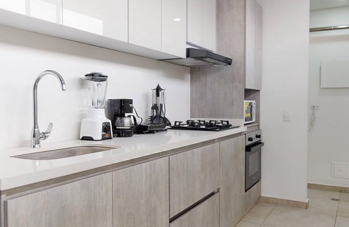 Calle 100 Apartment | Apartamento Iluminado y Cómodo con Vista de la Ciudad