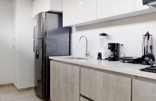 Calle 100 Apartment | Apartamento Iluminado y Cómodo con Vista de la Ciudad