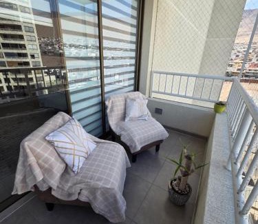 Iquique Apartment | Apartamento para 2 con vista al Mar y Parking-Sector Sur