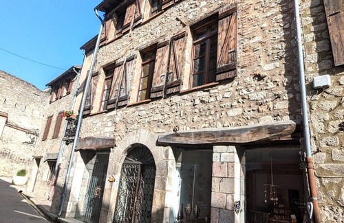 Villefranche-de-Conflent Apartment | Apartment with balcony mountain view Le Fort 2 Résidence Les Rosalys