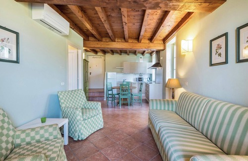 San Felice del Benaco Apartment | Apartment 'Antica Torre Petrarca' with Mountain View, Wi-Fi and Air Conditioning