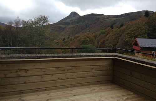 Saint-Jacques-des-Blats Apartment | Apartment with terrace sleeps 6.