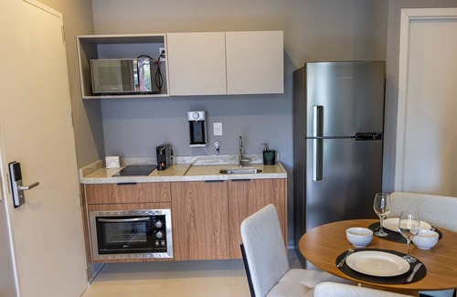 Pinheiros Apartment | Apartment 02 rooms balcony double bed+single bed