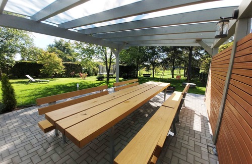 Oberscheidweiler Apartment | Apartment, 150 m² for 6 adults + children in the middle of the green in the Eifel-Moselle region