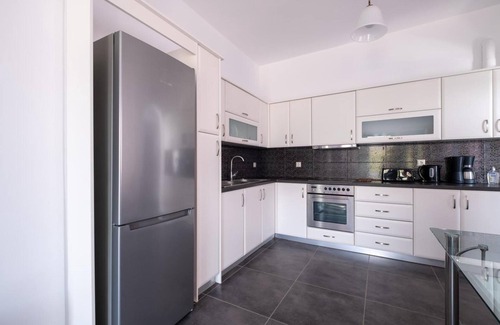 Perissa Apartment | Apartment 'Adelphi 1 65' with Mountain View, Wi-Fi and Air Conditioning