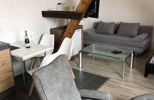 Monkebude Apartment | Apartment 'Am Stettiner Haff' with Private Pool, Private Terrace and Wi-Fi