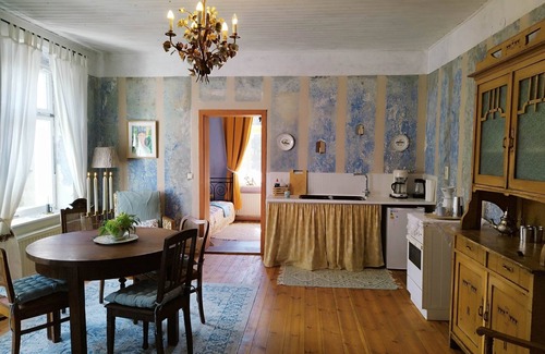 Heideblick Apartment | Apartment at Gutshaus Pitschen - relaxation and vintage flair in the Spreewald