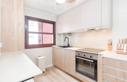 Luanco Apartment | Apartment 'Bilua' with Wi-Fi and Air Conditioning