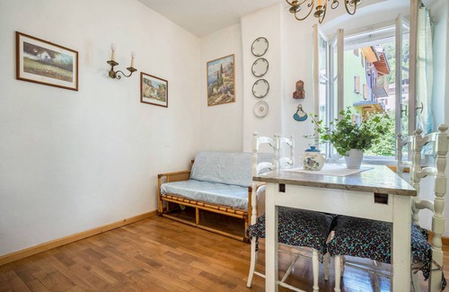 Sella Giudicarie Apartment | Apartment 'Casa Nel Borgo Edera' with Mountain View and Shared Garden