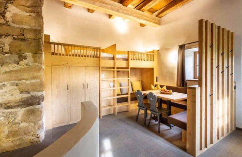 Fie allo Sciliar Apartment | Apartment "Daimlhof Ferienwohnung Schlernstein" with Mountain View, Garden, Balcony & Wi-Fi