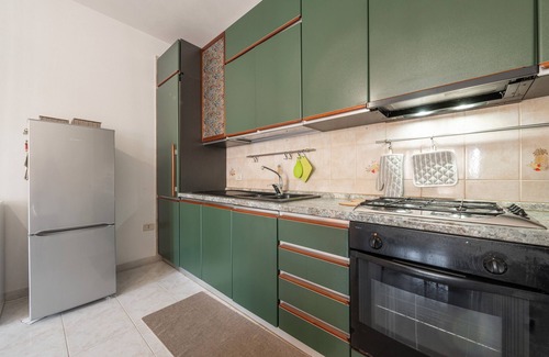 Sestu Apartment | Apartment 'Giulyeclau' with Balcony and Air Conditioning