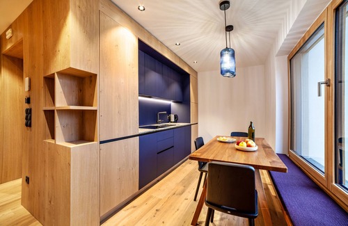 Caines Apartment | Apartment 'Huetterhof Winter' with Mountain View, Private Terrace and Wi-Fi