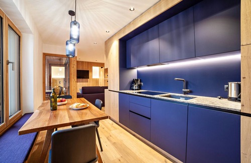 Caines Apartment | Apartment 'Huetterhof Winter' with Mountain View, Private Terrace and Wi-Fi