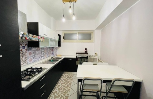 Province of Messina Apartment | Apartment in complex with playground and supermarket