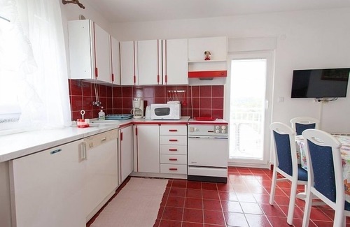 Municipality of Omisalj Apartment | Apartment in Omišalj with Seaview, Balcony, Air condition, WIFI (3623-1)